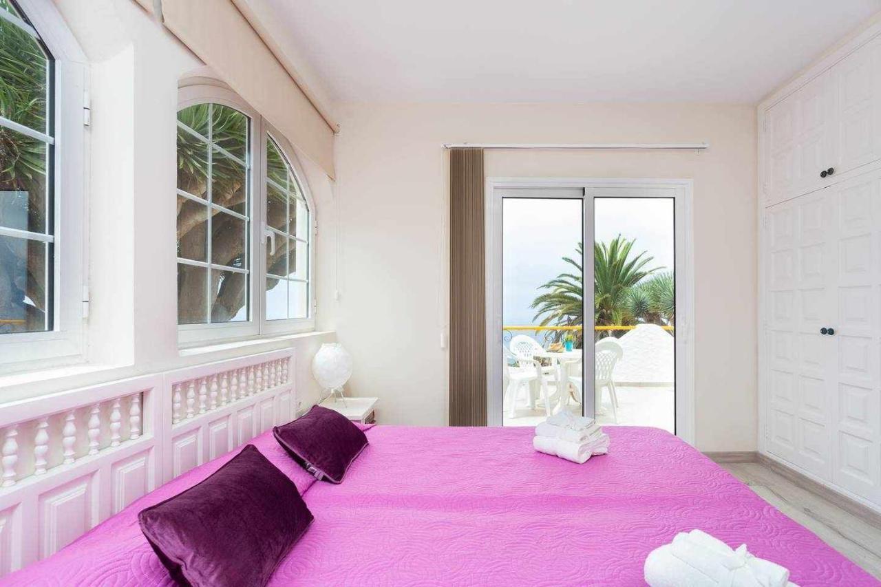 Acogedora Vivienda En Tenerife Con Vistas& Piscina Tacoronte Exterior foto