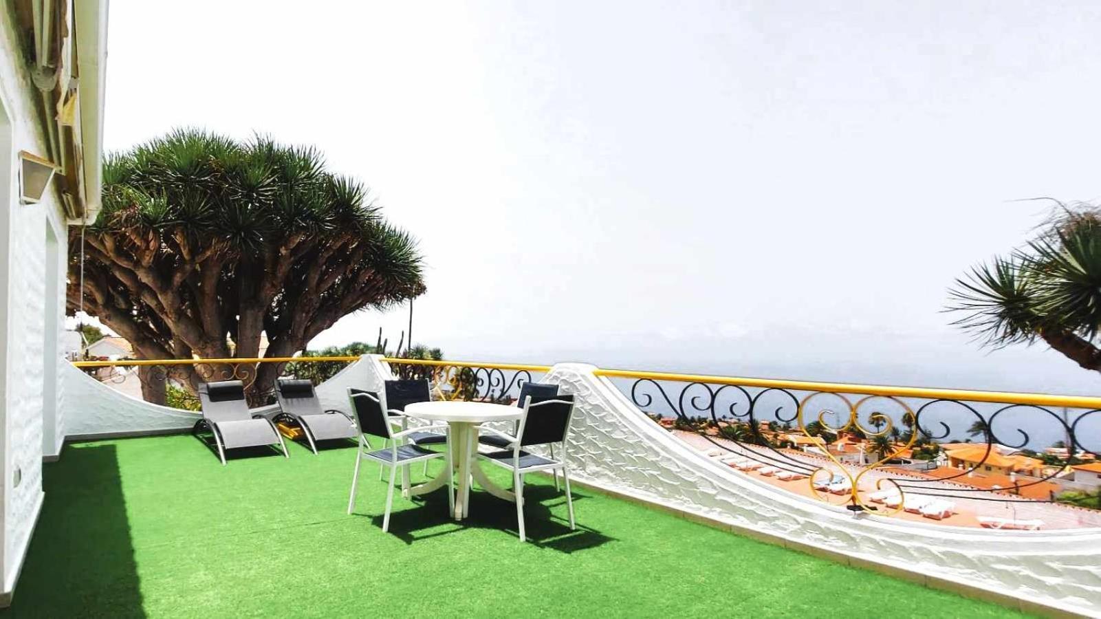 Acogedora Vivienda En Tenerife Con Vistas& Piscina Tacoronte Exterior foto